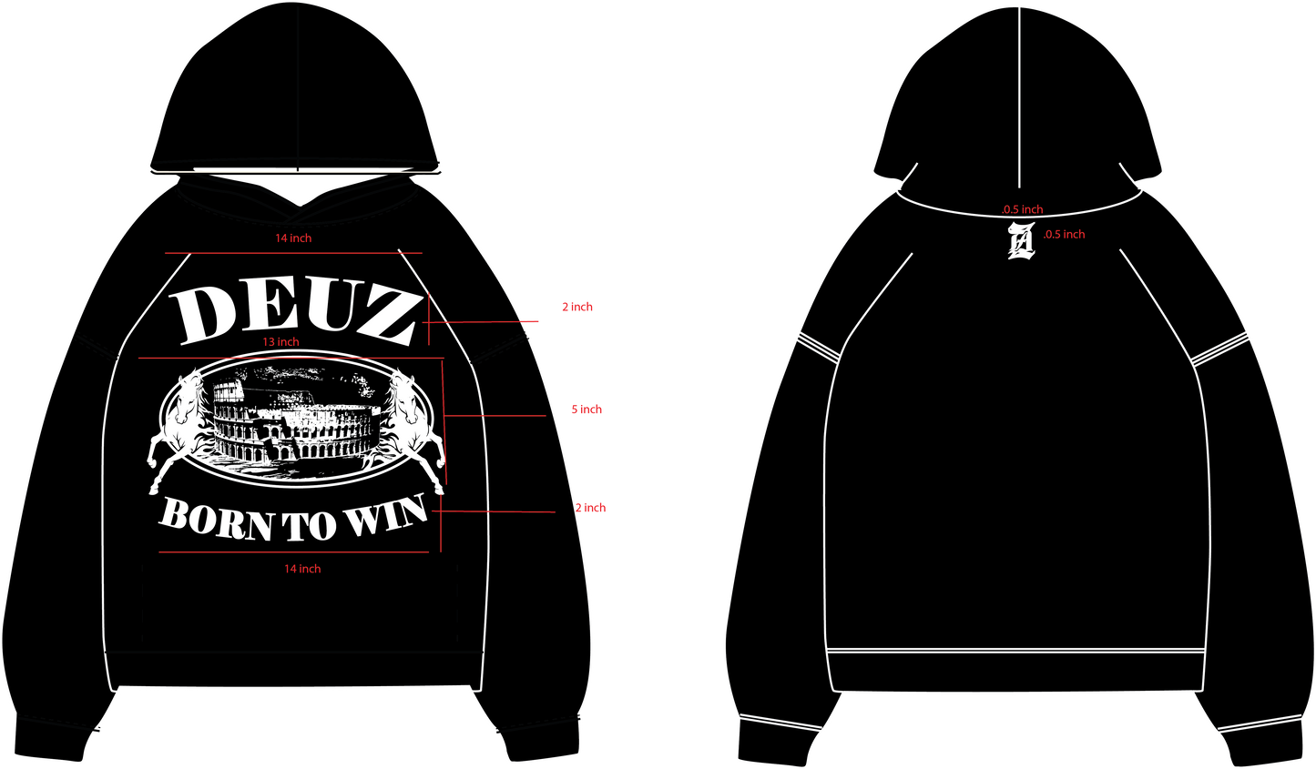 DEUZ-BTW Hoodie