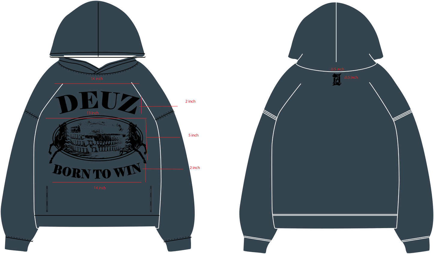 DEUZ-BTW Hoodie